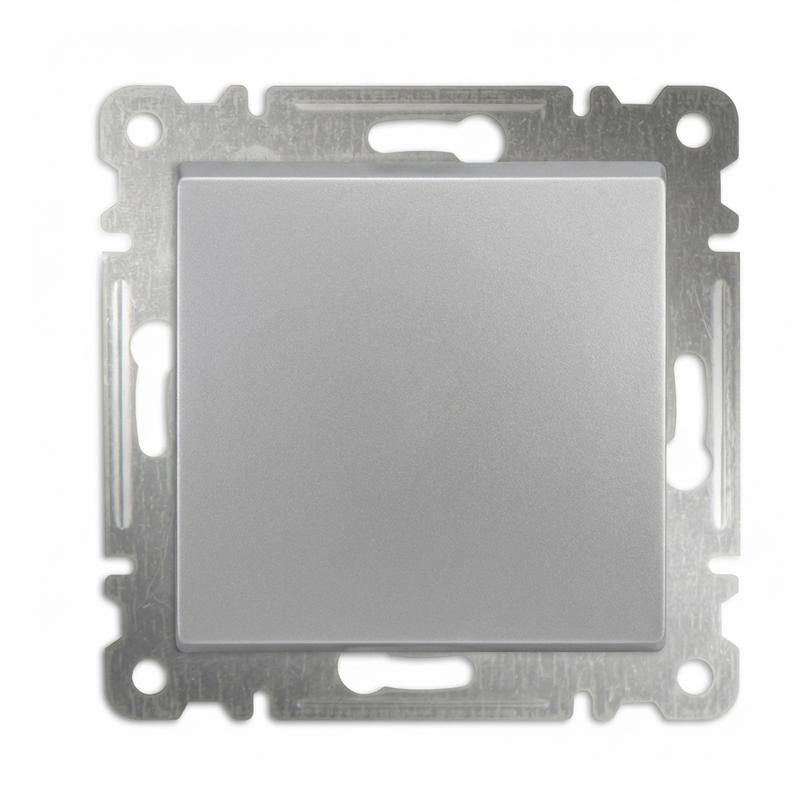 Выключатель 1-кл. СП Karea 10А IP20 механизм серебр. Makel 57065001