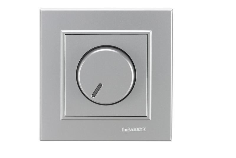 Диммер СП 1000Вт Karea IP20 серебр. Makel 56065093