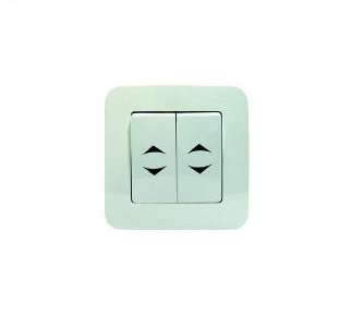 Переключатель проходной 2-кл. СП Lillium N 10А IP20 бел. Makel 55026
