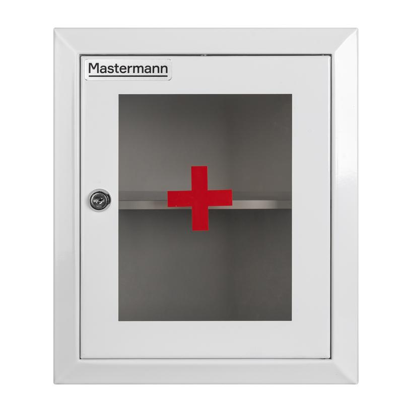 Шкаф аптечный навесной 280х330х140мм IP31 Mastermann 00-00015180