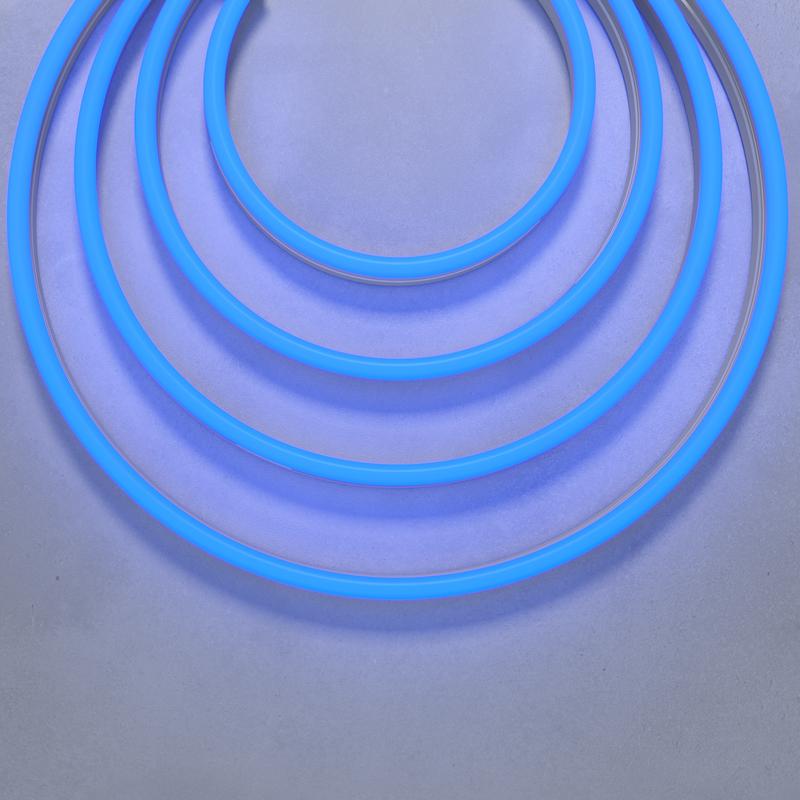 Неон гибкий 1708 24В 9.6Вт/м Blue IP67 (уп.5м) Maytoni 200521