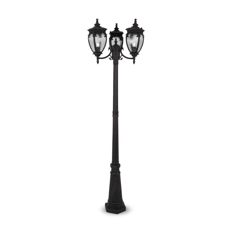 Светильник Fleur 3х60Вт E27 IP44 садово-парковый Maytoni O414FL-03BZ