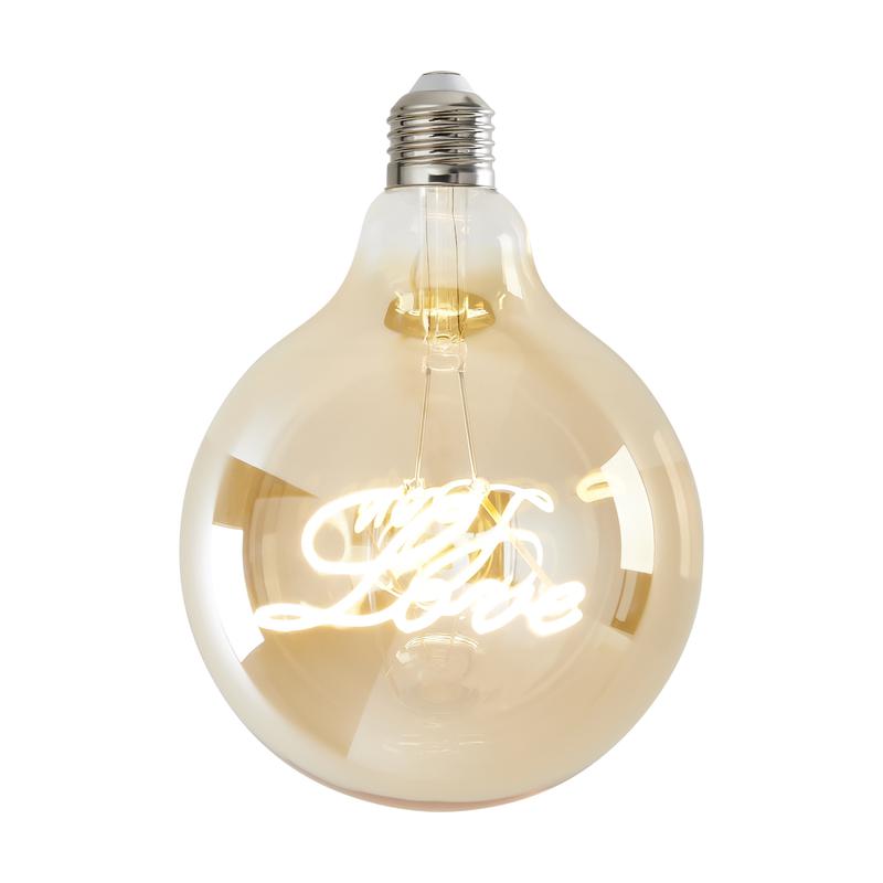 Лампа светодиодная Loft Led G125 4Вт 2500К E27 Voltega 8550