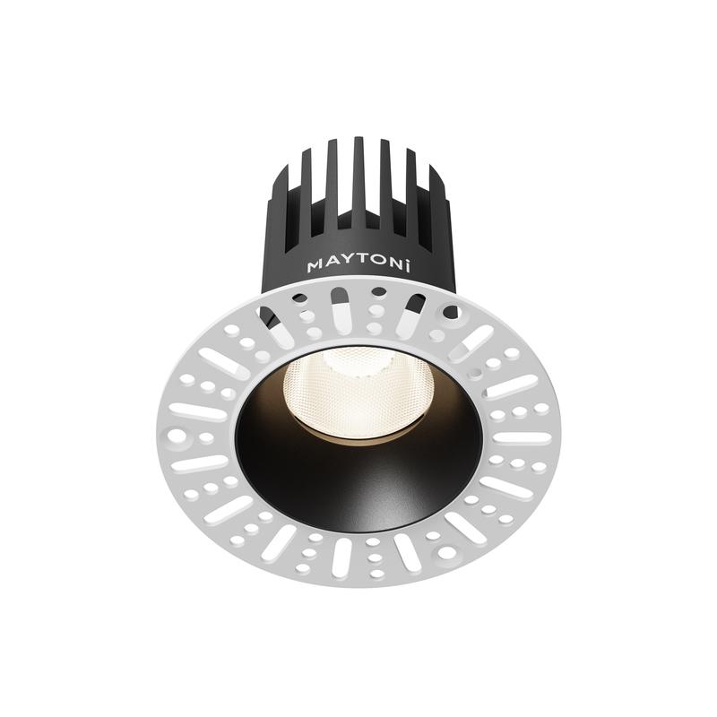 Светильник Dip 15Вт 4000К 50град. встраив. Maytoni DL121-15W-4K-TRS-B