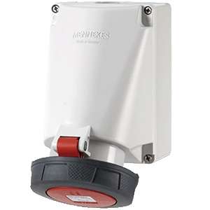 Розетка наружн. уст. 63А 380В 3P+E IP67 Mennekes 132A