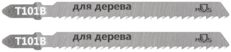 Полотно для эл. лобзика T101B по дереву HCS 100мм (уп.2шт) MOS 40802М