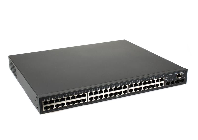 Коммутатор управляемый L3 SW-48G4X-1L Gigabit Ethernet на 48хRJ45 + 4х10G SFP+ Uplink OSNOVO 14164