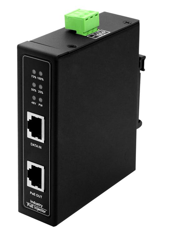 Инжектор промышленный PoE Midspan-1/303G Gigabit Ethernet на 30Вт OSNOVO 14002