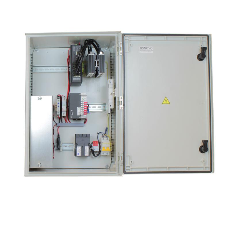 Коммутатор уличный управляемый (L2+) OSP-46TB3(SW-80802/ILS(port 75Вт)) на 10 портов с термостабил. OSNOVO 14218