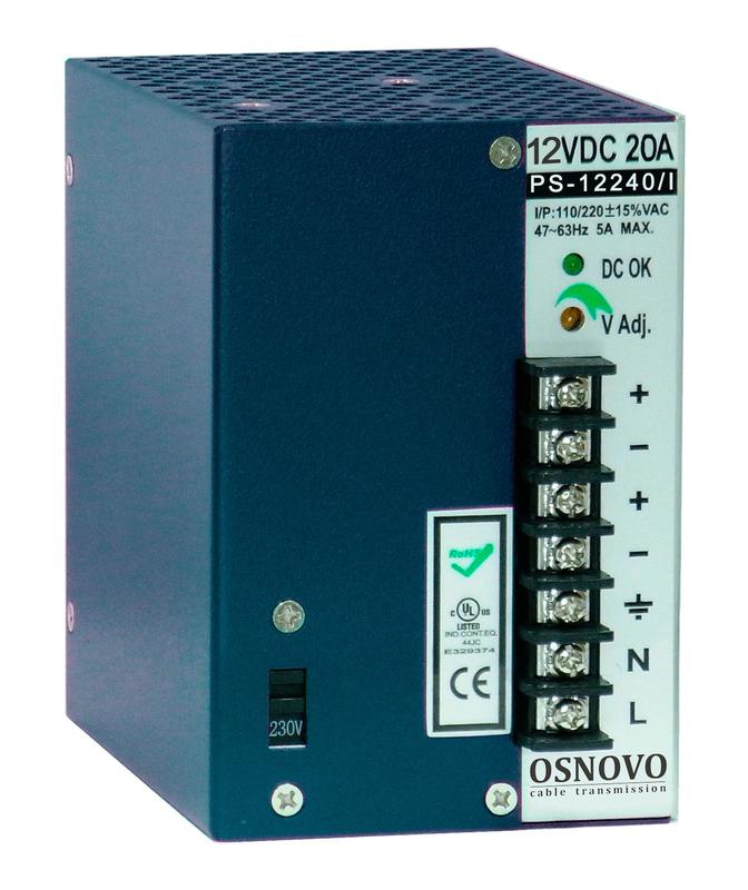Блок питания промышленны PS-12240/I 20А OSNOVO 11175