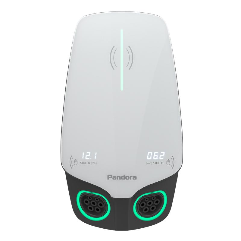 Станция зарядная переменного тока Wall-E DUO Home Edition 22+22kW Pandora 6022103