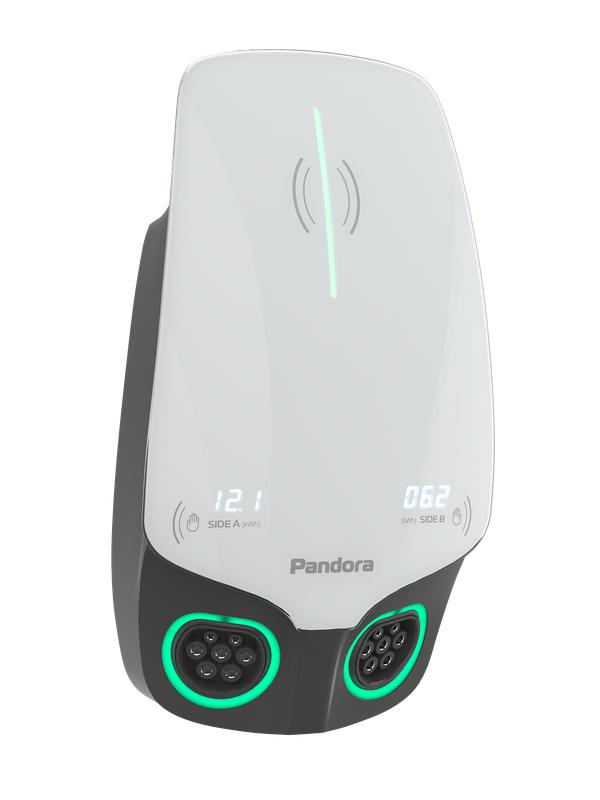 Станция зарядная переменного тока Wall-E DUO Business Edition 22+22 kW Pandora 6022102