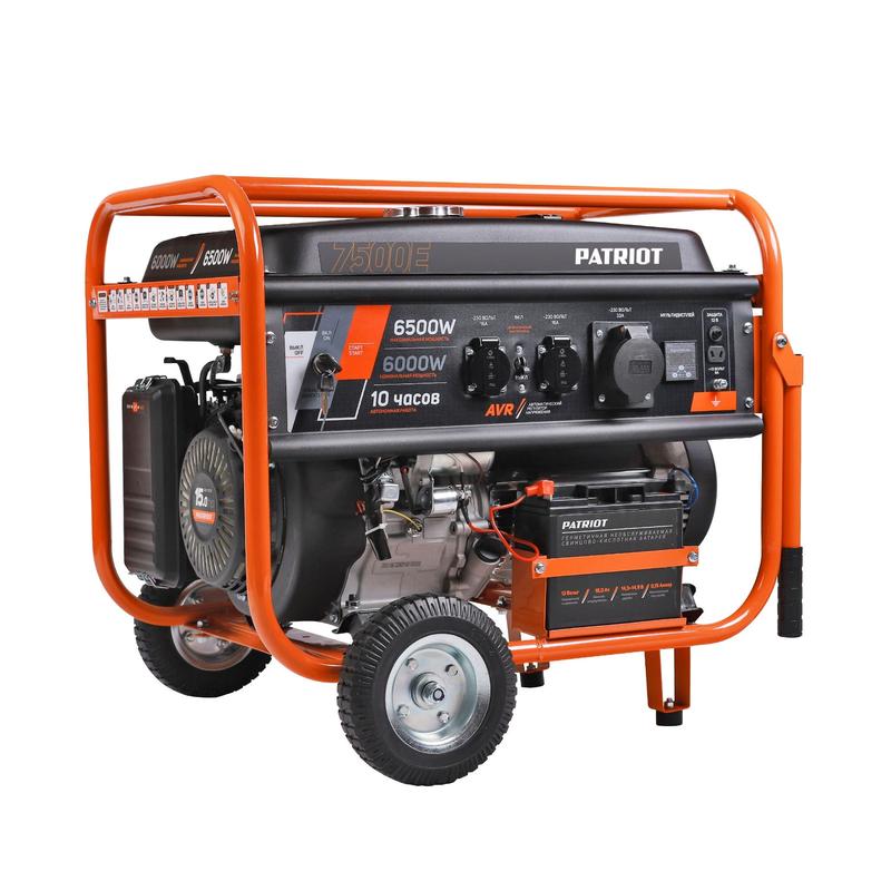 Бензогенератор GRS 7500E PATRIOT 476102288 Бензогенератор GRS 7500E PATRIOT 476102288