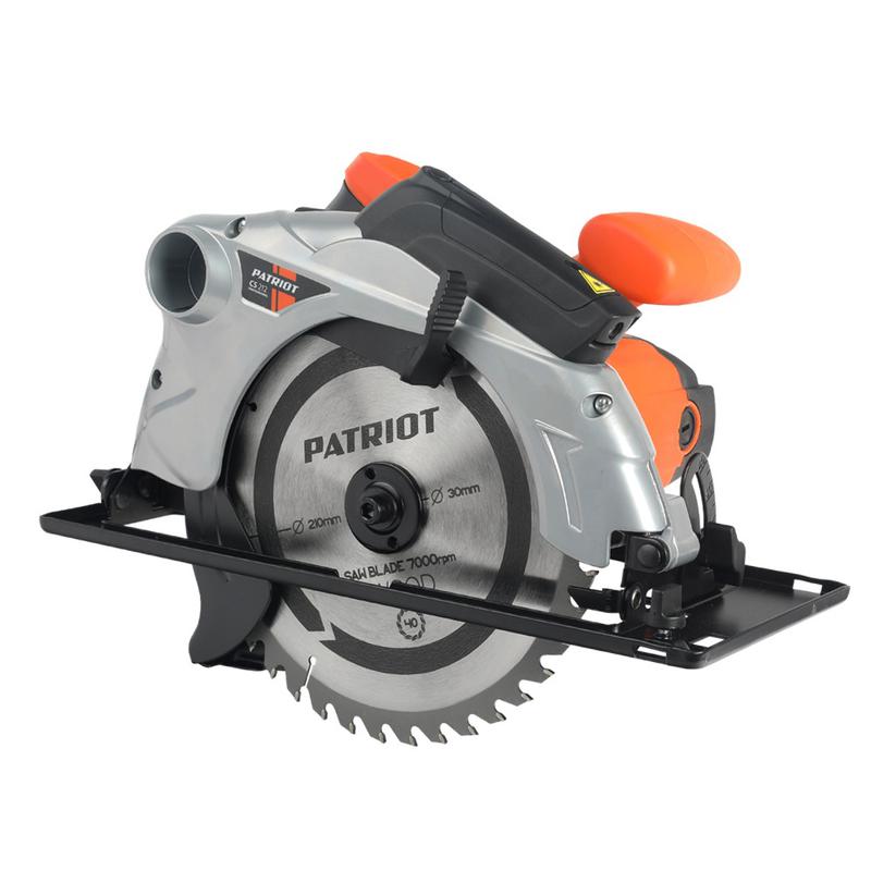 Пила циркулярная CS 212 1800Вт пильный диск 210х30мм PATRIOT 190301650