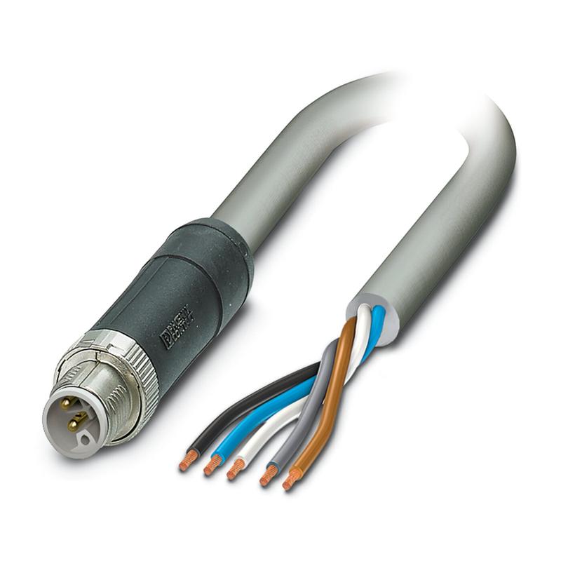 Кабель силовой SAC-5P-M12MSL/ 1.5-510 FE Phoenix Contact 1424609