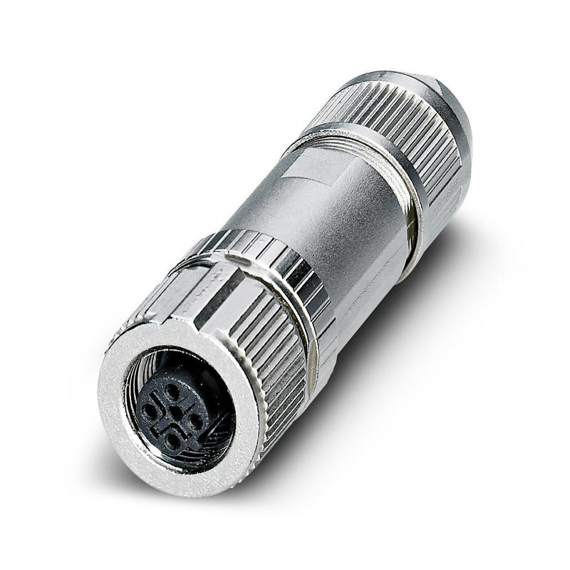 Соединитель штекерный для передачи данных SACC-M12FSB-2PL SH PB Phoenix Contact 1424680