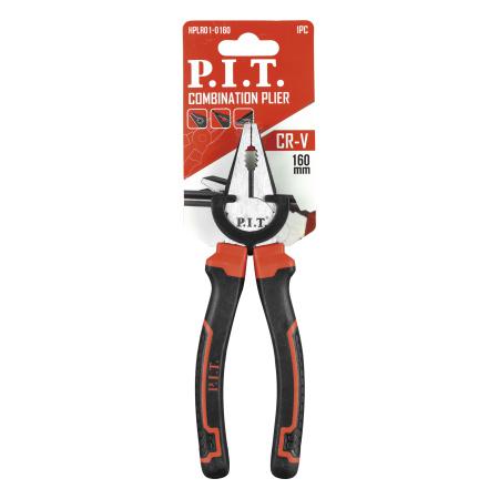 Плоскогубцы комбинированные 160мм P.I.T. HPLR01-0160