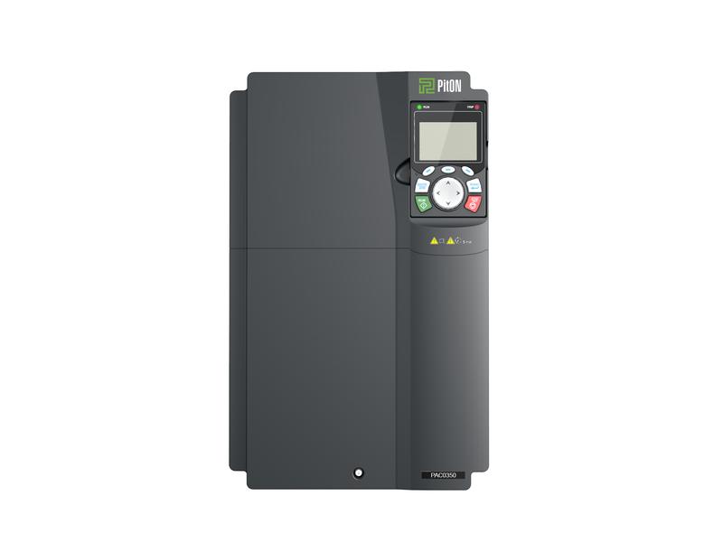 Преобразователь частоты тип PAC0350 Phd 37кВт Ihd 75А Pn 45кВт In 92А 400В IP20 встроенный DC-дроссель PitON PAC0350X075AX3