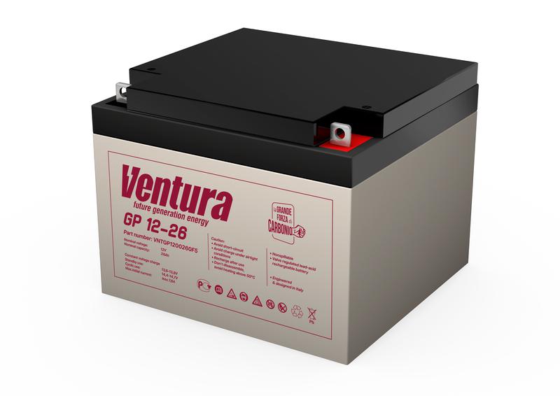 Аккумулятор 12В 26А.ч GP 12-26 Ventura