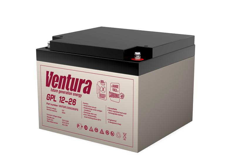 Аккумулятор 12В 26А.ч GPL 12-26 Ventura
