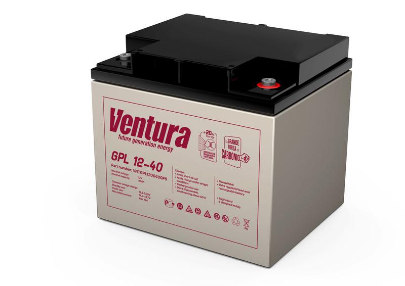 Аккумулятор 12В 40А.ч GPL 12-40 Ventura