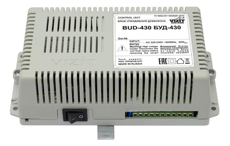 Блок управления домофоном БУД-430M VIZIT 287692