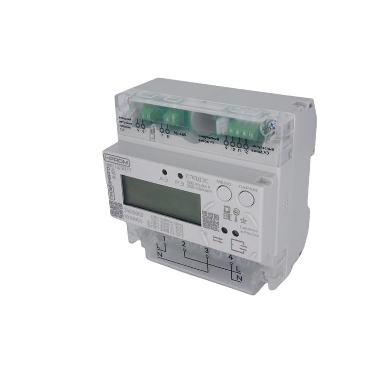 Счетчик i-prom.1 (RS-485) 80А (EV) i-prom.1-3-1/2-M-R-Y-Y (EV) 1ф Промэнерго 24003600000EV
