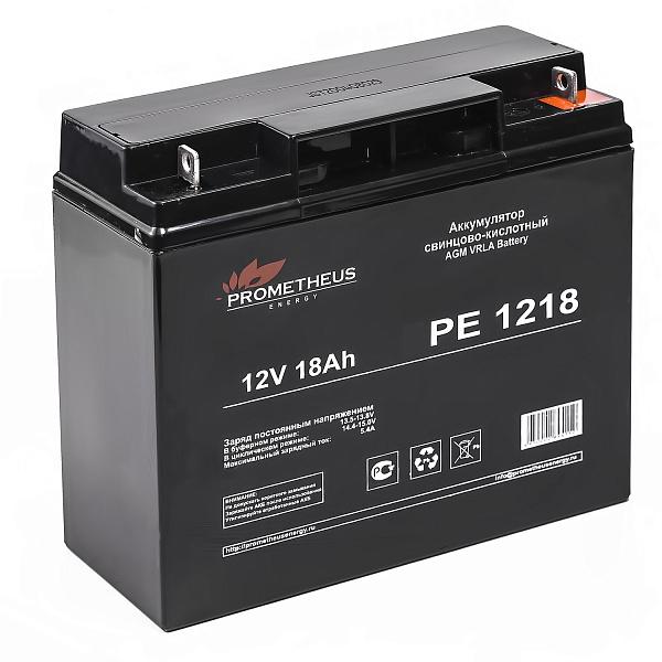 Аккумулятор 12В 18А.ч PE1218 Prometheus Energy НФ-00005200