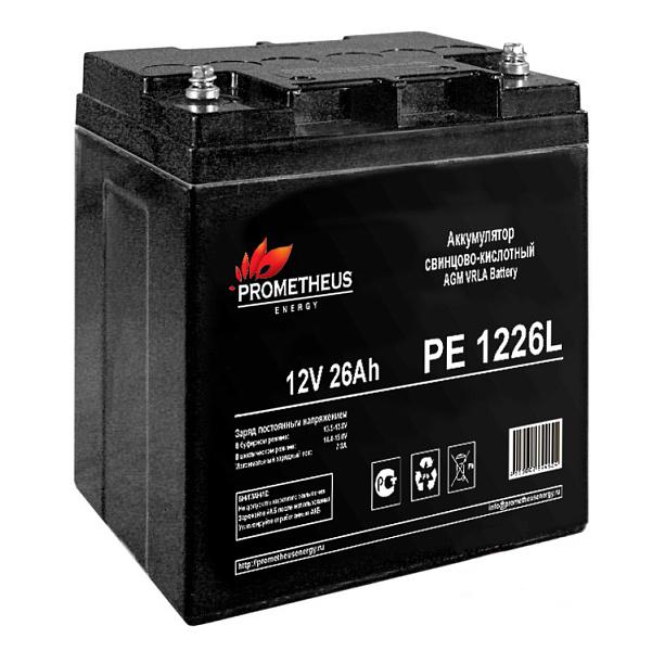 Аккумулятор 12В 26А.ч PE1226L Prometheus Energy НФ-00005203