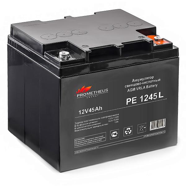 Аккумулятор 12В 45А.ч PE1245L Prometheus Energy НФ-00006259
