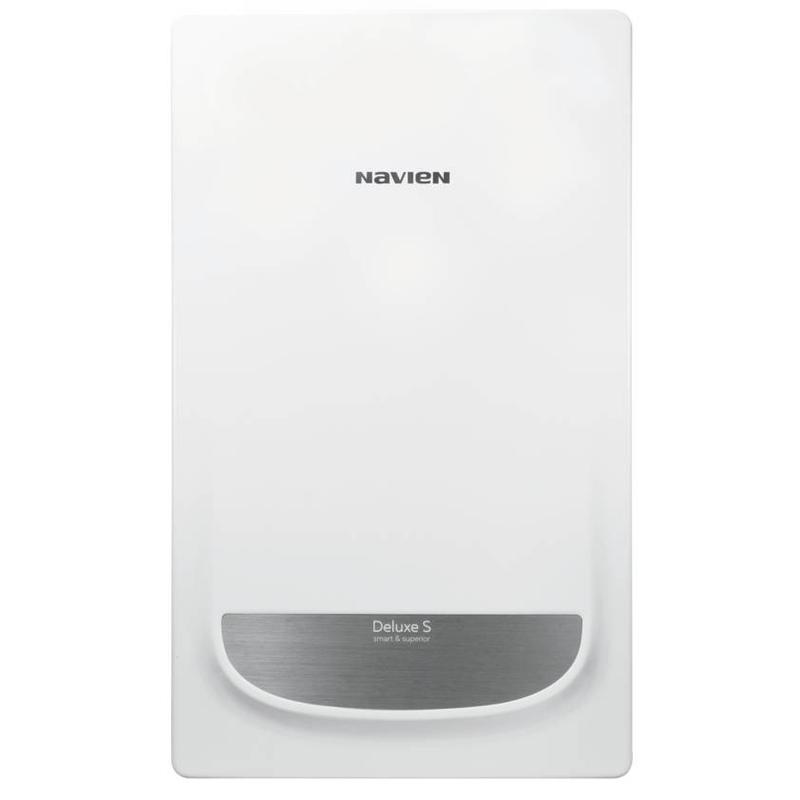 Котел газовый коаксиальный Navien Deluxe S-24k 24кВт двухконтурный камера закрытая NAVIEN НС-1205510