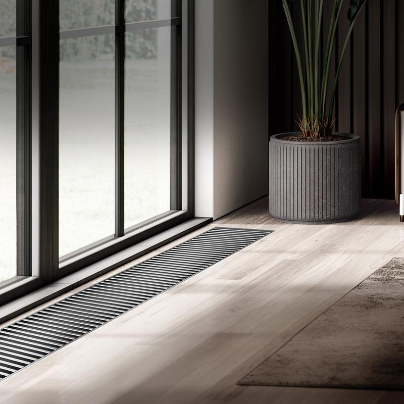Конвектор внутрипольный ATRIUM-90/250/1000-DG-U-NA Royal Thermo НС-1430121