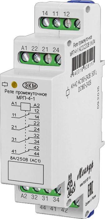 Реле промежуточное МРП-4-1 ACDC48В УХЛ4 (спец.) Меандр A8302-16938070