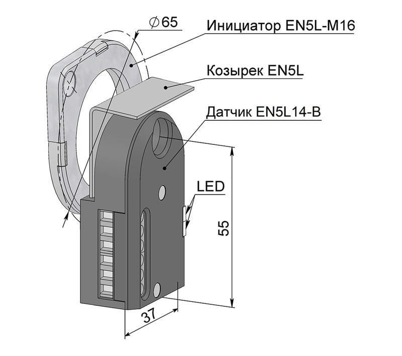 Выключатель бесконтактный PS1-18M75-5B11-K (ВБ1.18М.75.5.1.1.К) МЕГА-К A8010-02835215