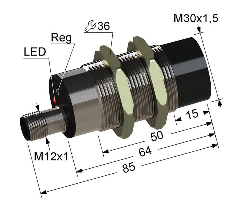 Выключатель бесконтактный PS1-30M85-30N61-C4 (ВБ1.30М.85.20.2.1.C4) МЕГА-К A8010-79683900