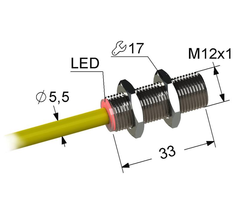 Выключатель бесконтактный PS2-12M33-4B21-K МЕГА-К A8010-02835949