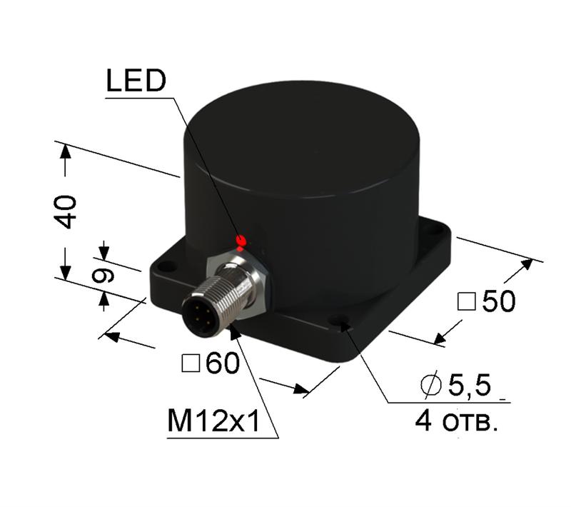 Выключатель бесконтактный PS2-33-20B51-C4 (ВБ2.33.ХХ.20.5.1.С4) (функциональный аналог ПИП-16-4) МЕГА-К A8010-80086906