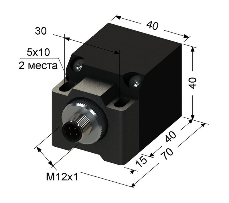 Выключатель бесконтактный PS2-39-25N11-C4 (ВБ2.39.хх.25.1.1.C4) МЕГА-К A8010-80088054
