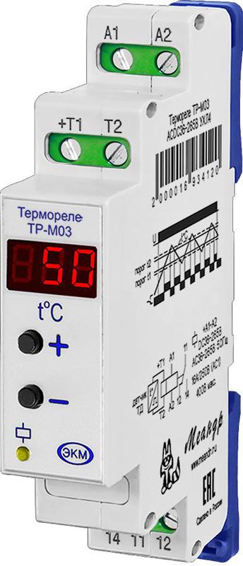 Реле температурное ТР-М03 ACDC36-265В УХЛ2 без датчика (спец.) Меандр A8302-16934113