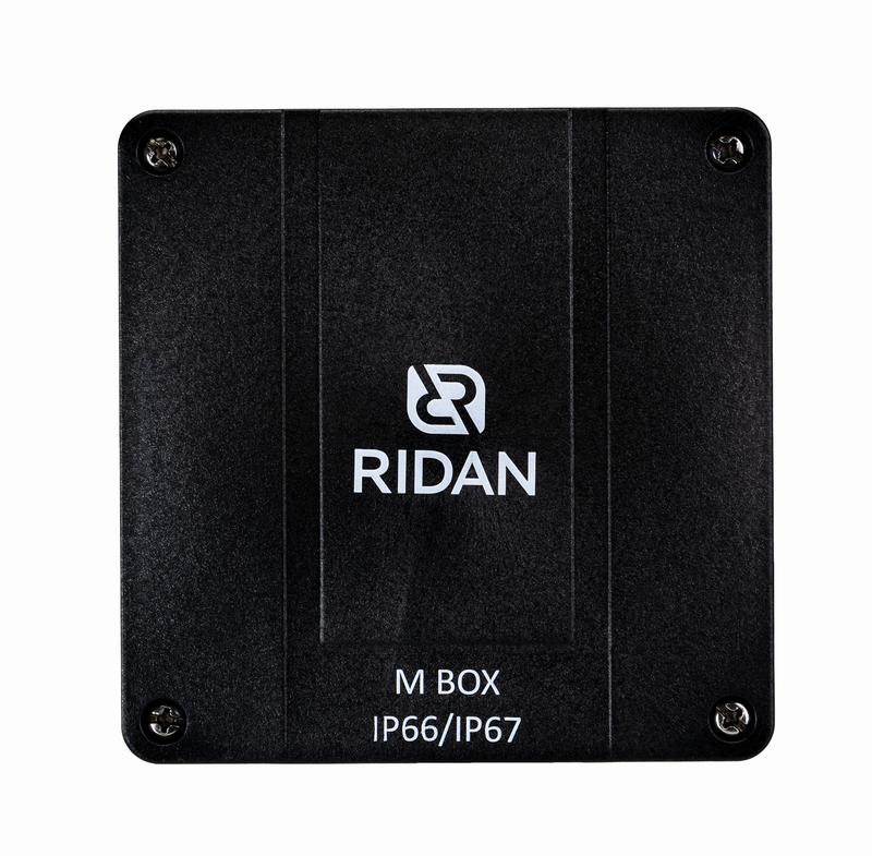 Коробка распределительная M BOX 110х110х67мм IP67 черн. Ридан 21RT0929R