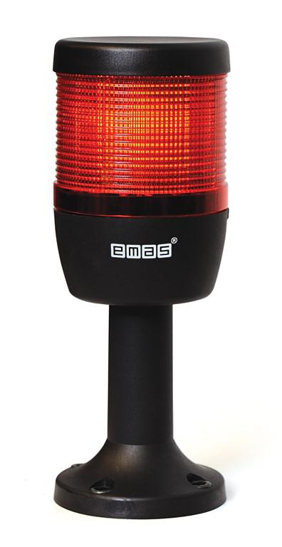 Колонна сигнальная 70мм 220В стробоскоп FLESH красн. EMAS IK71F220XM01