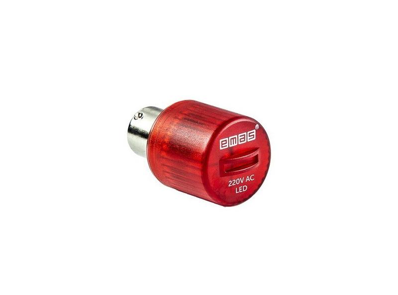 Светодиод LED 220VAC красн. EMAS IKML220K