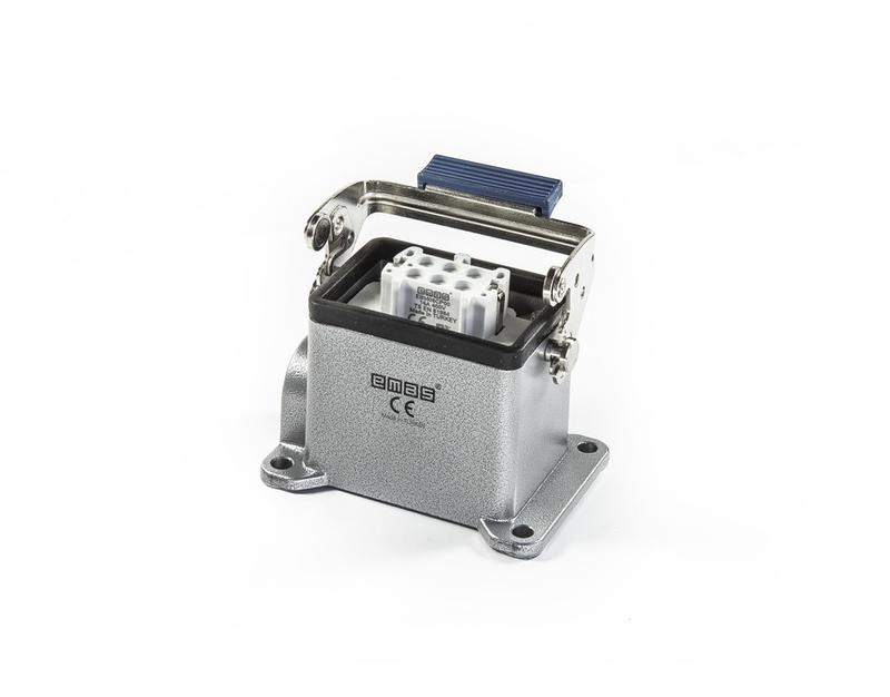 Розетка 6 полюсов EMAS EBM06PD16