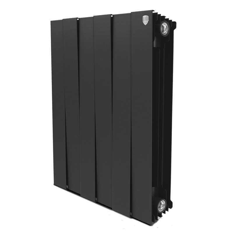 Радиатор биметал. PianoForte 500/Noir Sable-6 секц. Royal Thermo НС-1054874