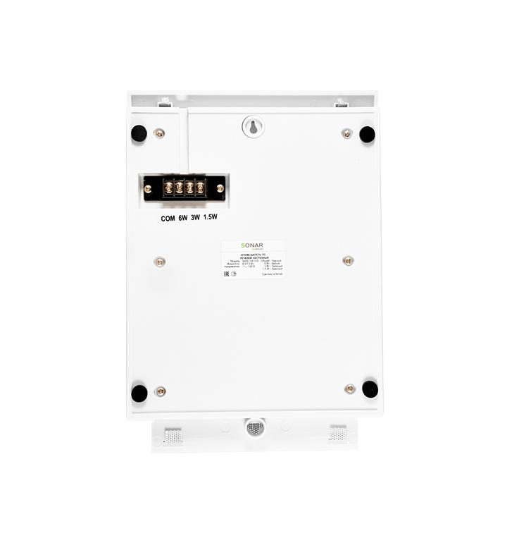 Громкоговоритель трансляционный настенный SWS-106-103 100В 6/3/1.5Вт 180Гц-15кГц звуков. давл. 90±3д