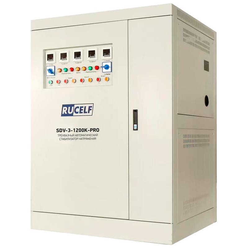 Стабилизатор напряжения RUCELF SDV-3-1200K-PRO Стабилизатор напряжения RUCELF SDV-3-1200K-PRO