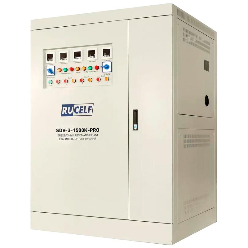 Стабилизатор напряжения RUCELF SDV-3-1500K-PRO Стабилизатор напряжения RUCELF SDV-3-1500K-PRO