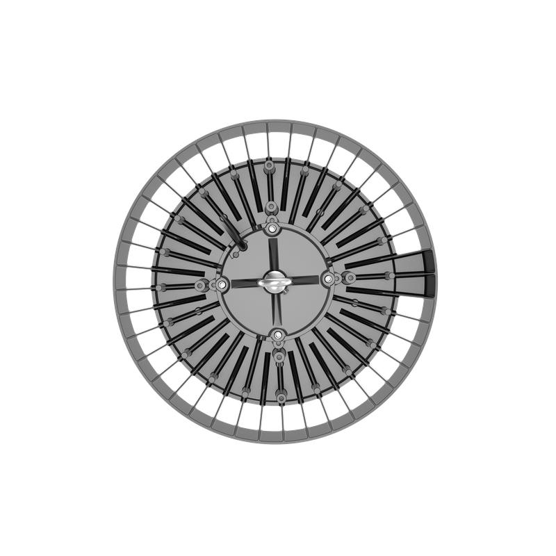 Светильник светодиодный ДСП IB 11 S 200W VW 840 BK 353х353х117мм 200Вт 4000К IP65 High Bay подвес че