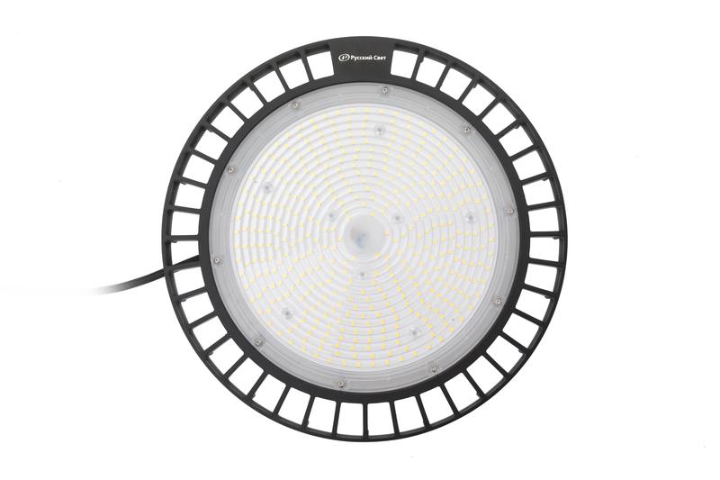 Светильник светодиодный ДСП IB 11 S 150W VW 840 BK 298х298х112мм 150Вт 4000К IP65 High Bay подвес че