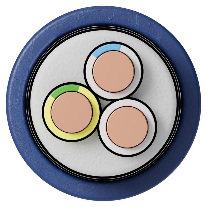 Кабель Русский Свет ВБШвнг(А)-LS 3х4 ОК (N PE) 0.66кВ (м) 10130